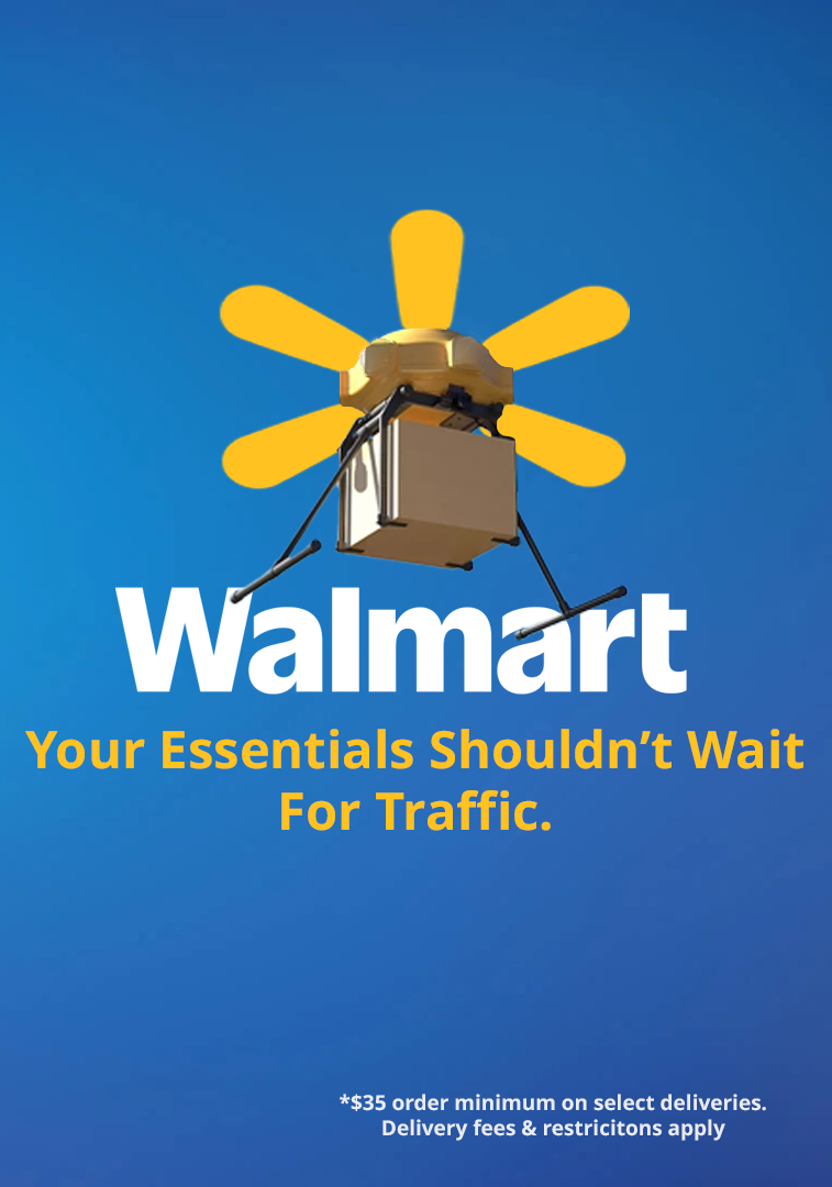 Walmart promotional flyer design